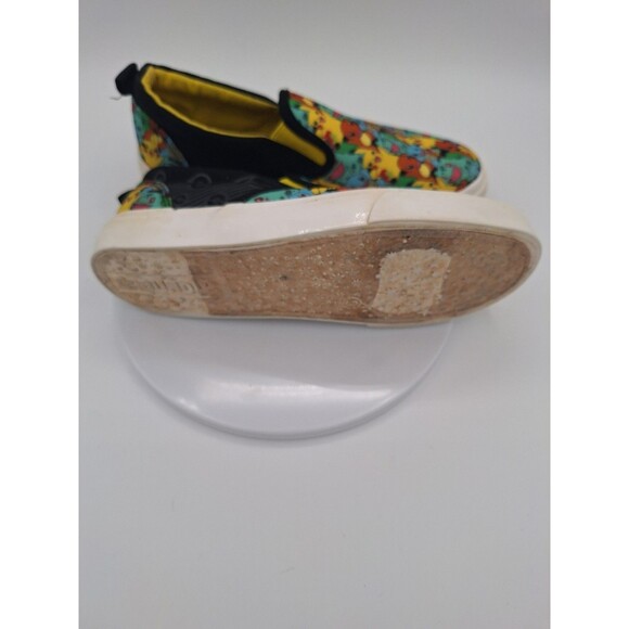 NEW GroundUP Pokemon PIKACHU Slip-On Canvas Sneaker Shoes Unisex Big Kids Size 5 - Picture 8 of 8